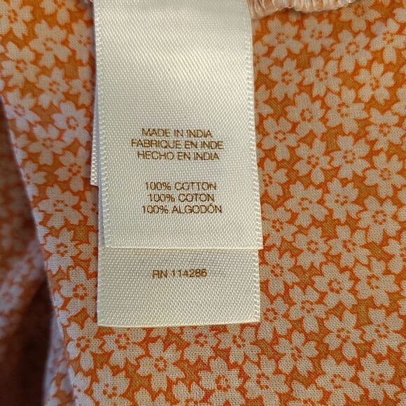 Anthropologie x Frye Elspeth Pink Floral Full Tiered Button Front Maxi Skirt XL - Picture 15 of 15